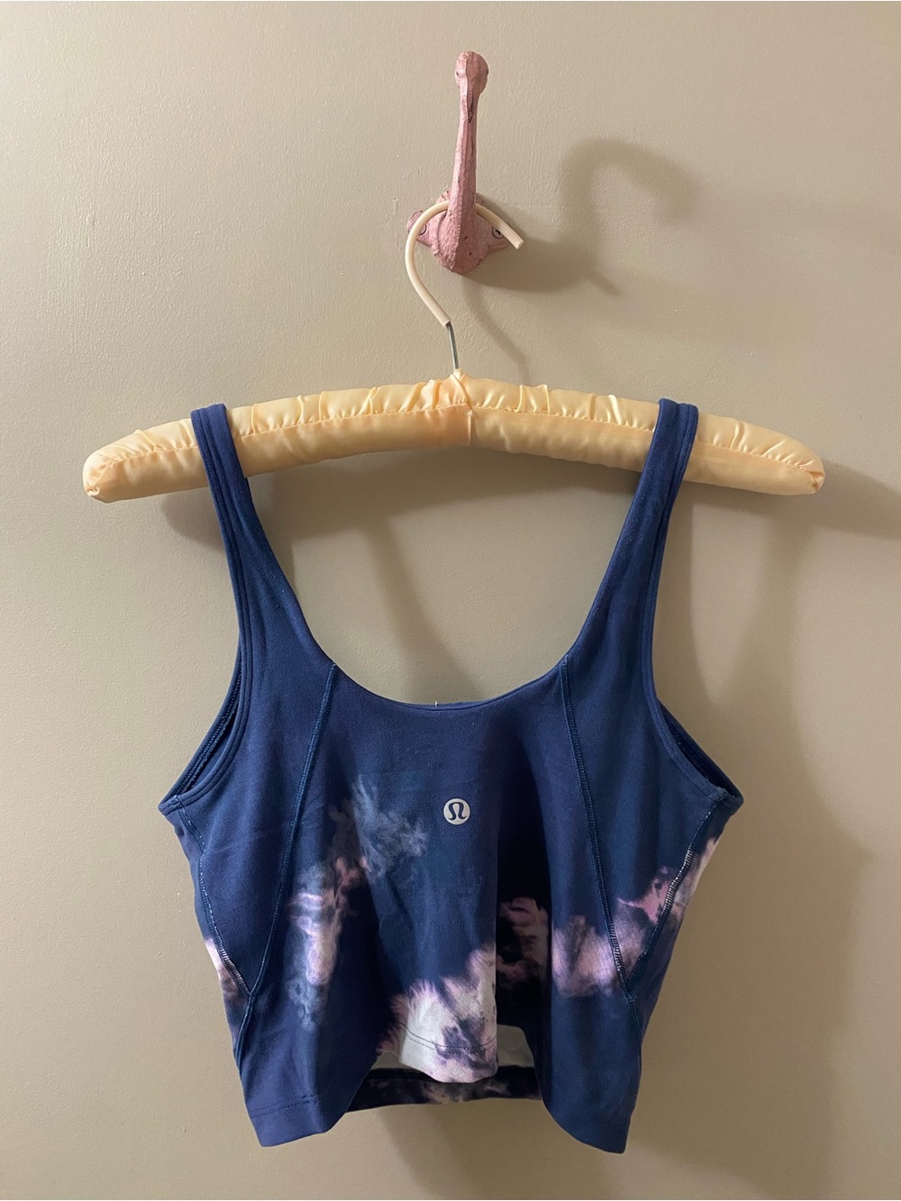 Lululemon Tie-Dye Cropped Tank Top Longline Bra